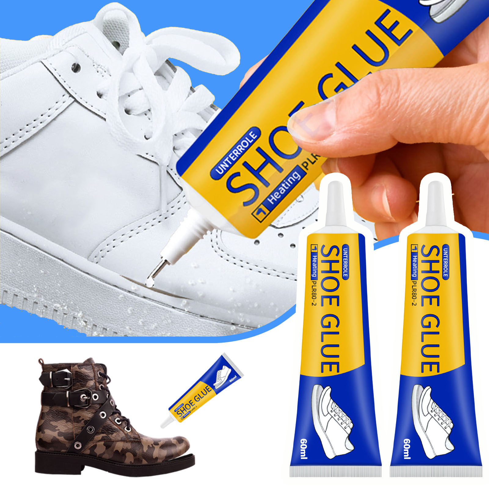 Woodworking Resin - 1/3 stücke 60ML Klar Schuh Reparatur